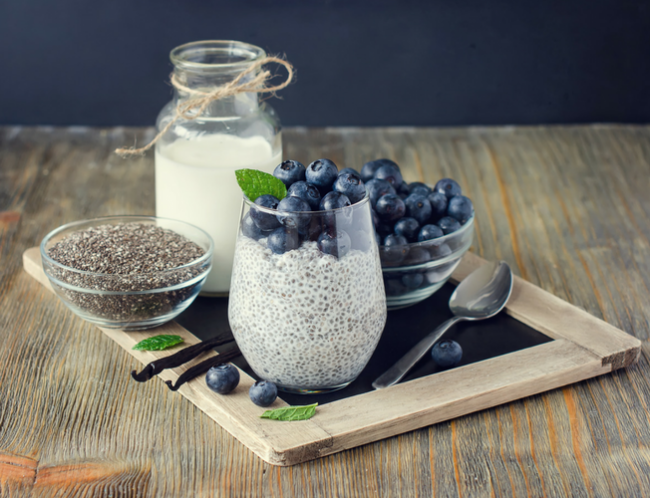 Ricetta del buonumore, Chia Pudding di Cocco